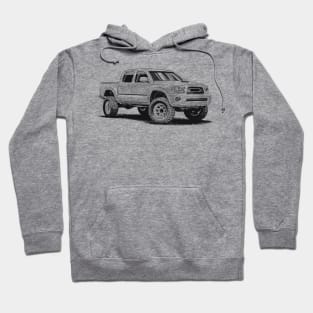 Black tacoma Hoodie